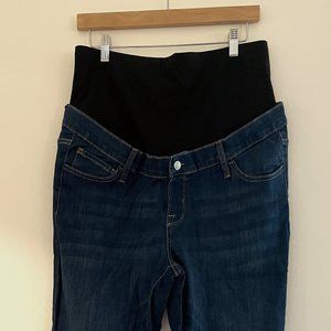 NWOT Gap Maternity Full Panel Skinny Jeans - Size 32R/14R